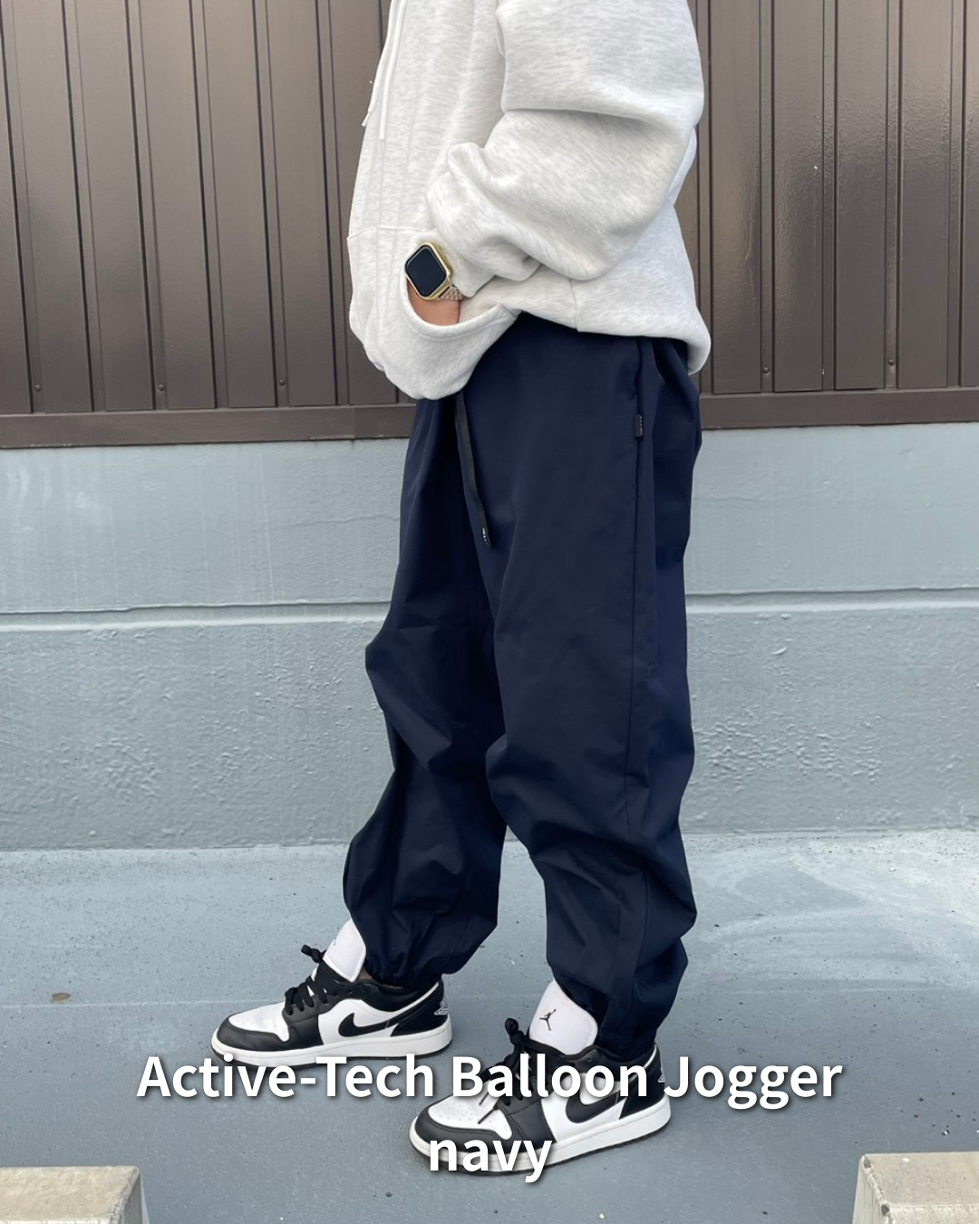 Active-Tech Balloon Jogger（Navy）