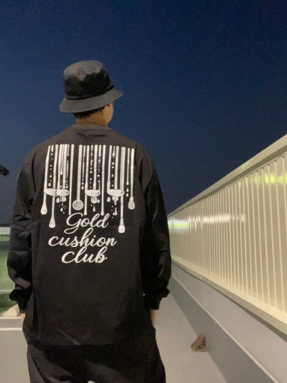 Rainy Green LS TEE（BLACK）