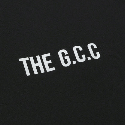 "THE CIRCLE" MOCK NECK S/S【BLACK】