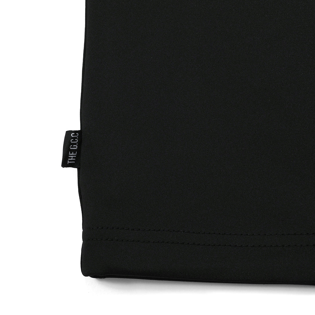 "THE CIRCLE" MOCK NECK S/S【BLACK】