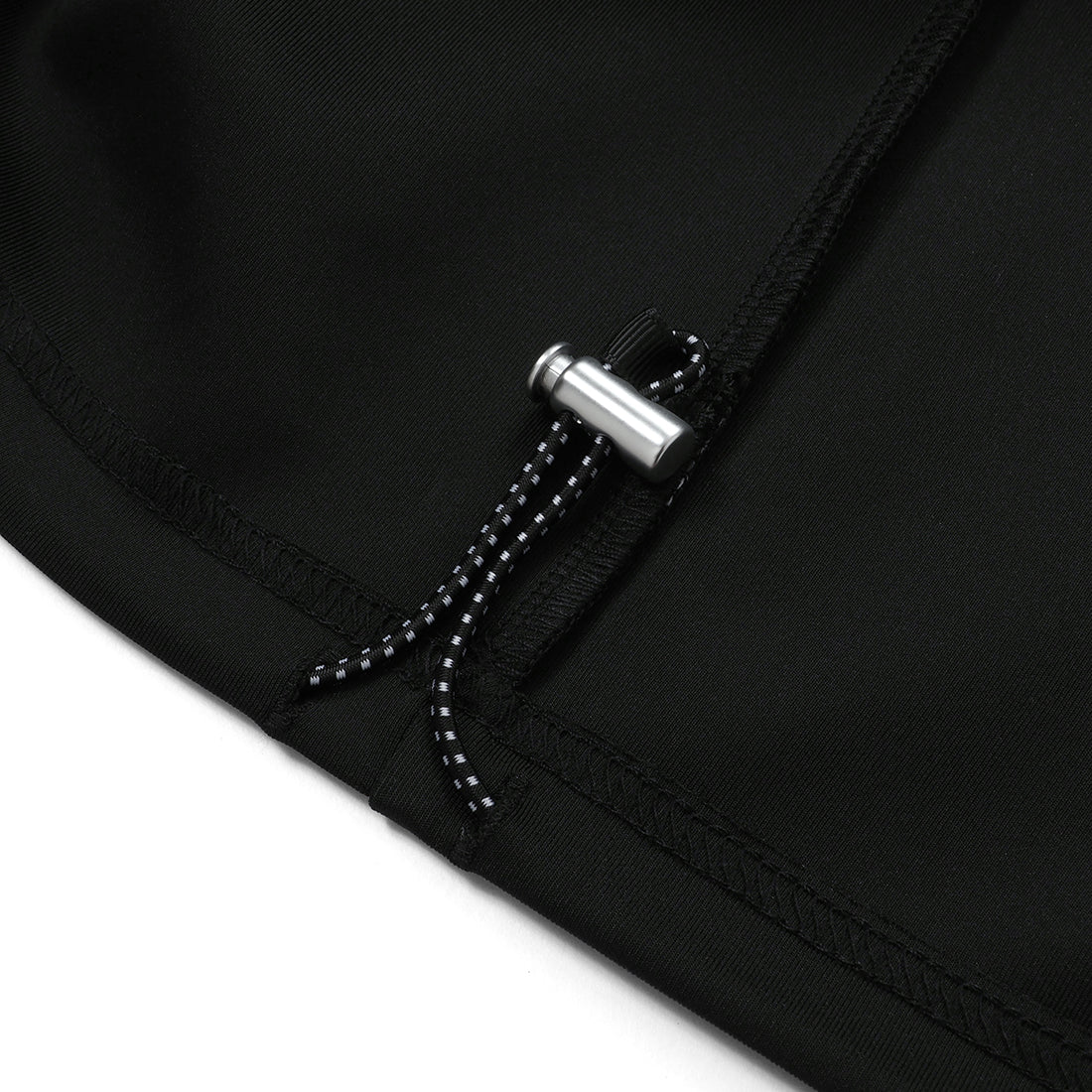 "THE CIRCLE" MOCK NECK S/S【BLACK】