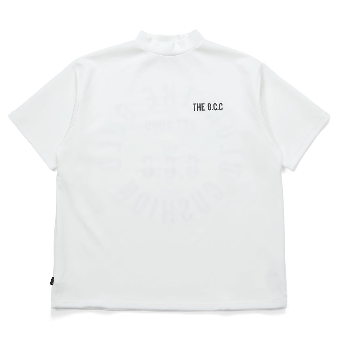 "THE CIRCLE" MOCK NECK S/S【WHITE】