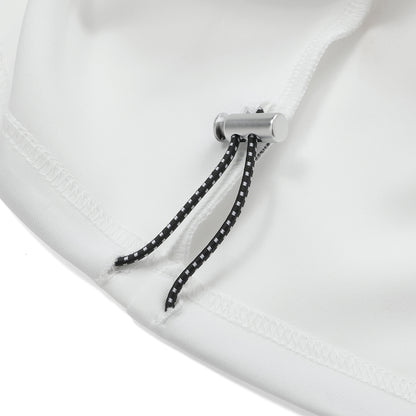 "THE CIRCLE" MOCK NECK S/S【WHITE】