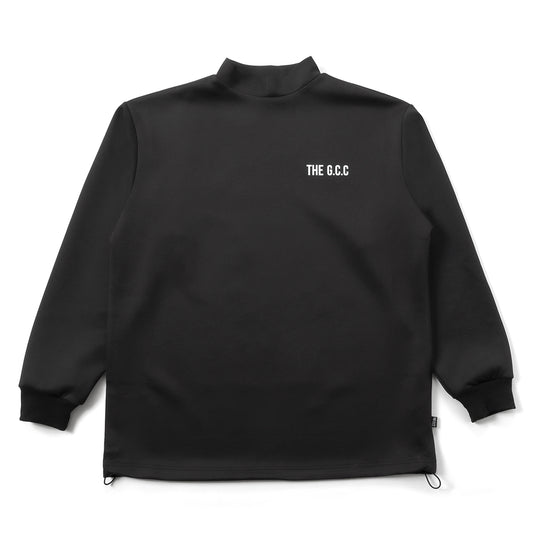 "THE CIRCLE" MOCK NECK L/S(BLACK)
