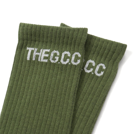 AIR-LIGHT CREW SOCKS（KHAKI）